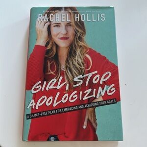 5/$20 Girl, Stop Apologizing Hardcover book